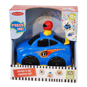 Auto de carreras Press N Go Infunbebe