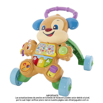 Fisher-Price Ríe y Aprende Perrito Andadera de Aprendizaje