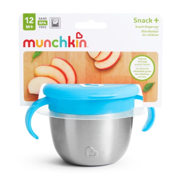 Munchkin - Taza snack de acero inoxidable