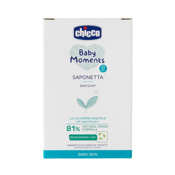 Chicco - Jabón en barra baby moments | 100gr