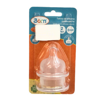 Born -Tetina Cuello Ancho Anticolico Doble Válvula