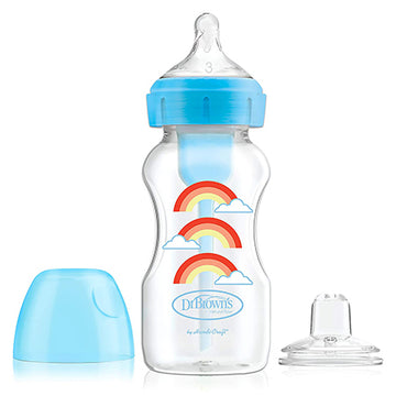 Pacha de transición sippy spout azúlDr. Brown´s