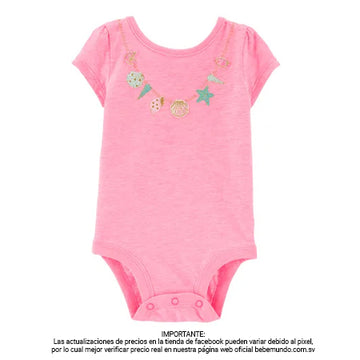 Carter´s - Enteriso rosa coral +9M
