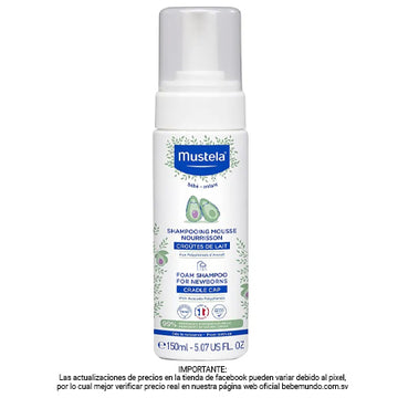 Mustela - Shampoo mousse recién nacido150ML
