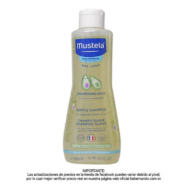Mustela- Shampoo Suave Bebé 500ML