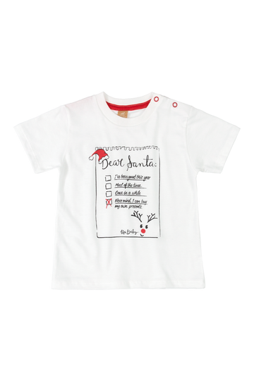 Camisa Manga Corta Querido Santa Niño 01M