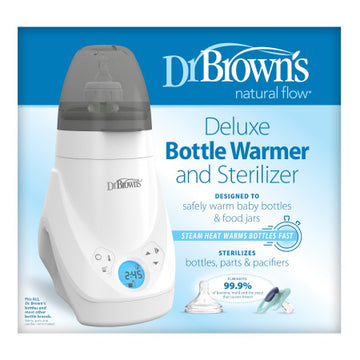 Dr. Brown's - Calentador de biberones y esterilizador de lujo