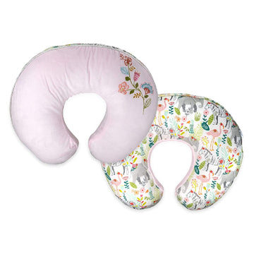 Boppy - Almohada de Lactancia Dulce Safari Rosado