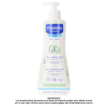 Mustela - Gel Limpiador Suave 500ML