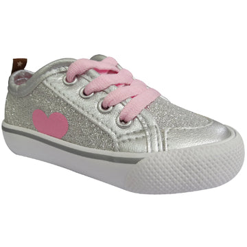 Tenis Niña Gris Talla 18