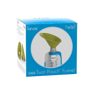 Kiinde - Juego de embudo de 2 piezas para leche materna