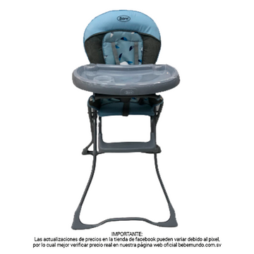 Born - Silla de Comer Boone Celeste