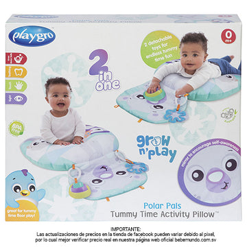 Almohada Tummy amigos polares