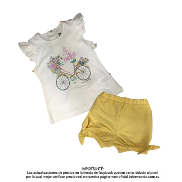 B4BABY Conjunto para niña Talla 24M