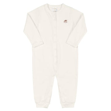 Pijama Enterizo Color Crema G