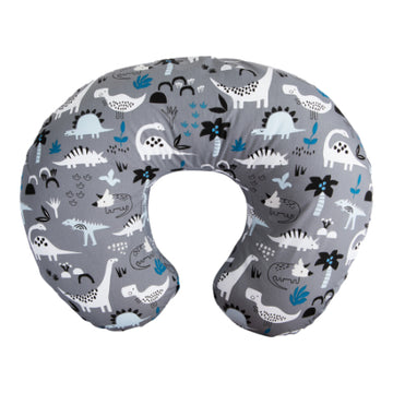 Boppy - Almohada de Lactancia Gris de Dinosaurios