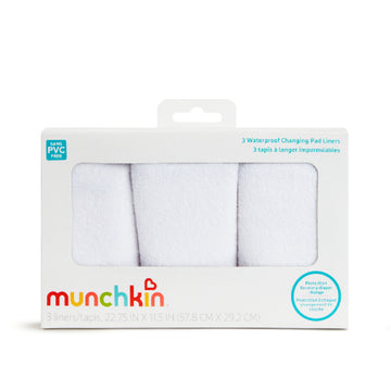 Munchkin - Protector impermeables para cambiador | 3pck
