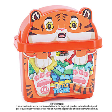 Bloques de arma cubo de Tigre 30 piezas