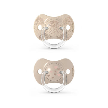 Suavinex - Chupete Fisiológico 0/6M JOY Beige