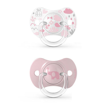 Suavinex - Chupetes Reversibles Rosado SX Pro 6-18 Meses