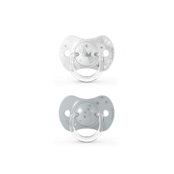 Suavinex - Chupetes Reversibles Gris SX Pro 6/18 Meses