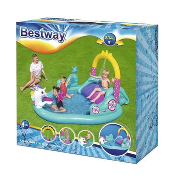 Bestway - Centro de juegos Unicornio
