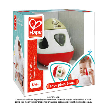 Hape - Sonajero Campana Huevo Recién Nacido