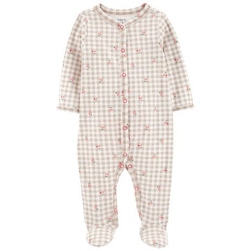Carter´s Pijama de cerezas con pie m/l niña 3M