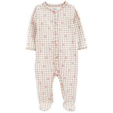 Carter´s Pijama de cerezas con pie m/l niña recién nacido