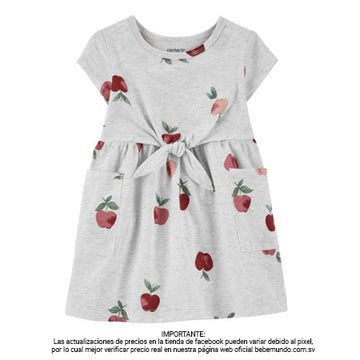 Carters Vestido Infantil manzanas - 18M