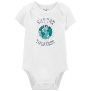Carter´s  Enterizo blanco Better Together Unisex 18M
