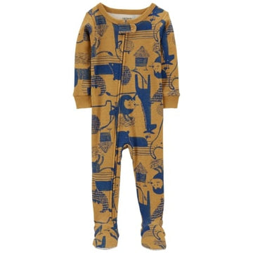 Carter´s Pijama m/l con pie de animales  Niño 18M