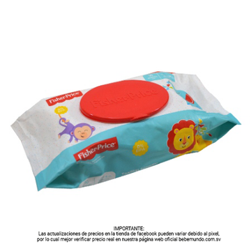 Toallas Húmedas Fisher Price 90 unidades