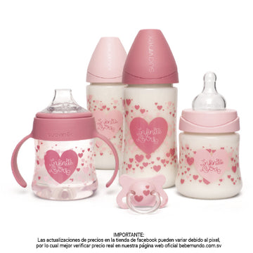 My first - set de pachas rosado