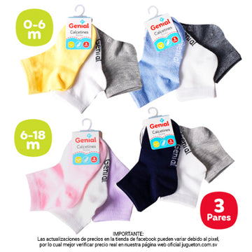 Calcetines - Genial 0-6M / 6-18M