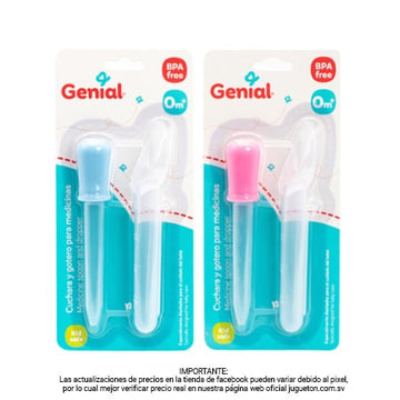Cuchara y gotero para medicinas - Genial / +0M