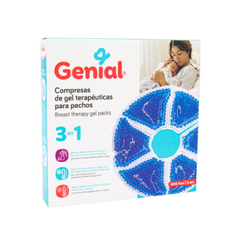 Compresas de gel terapéuticas para pechos - Genial