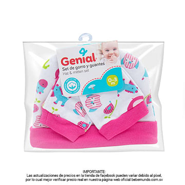 Set de gorro y guantes - Genial