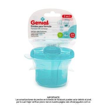 Envase para formula - Genial / +6M