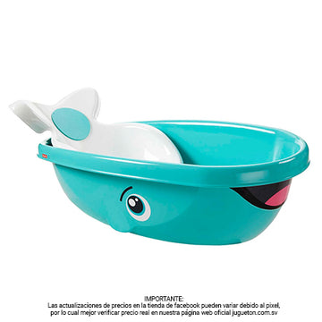 Fisher Price - Bañera en forma de Ballena