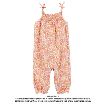 Carter´s - Enterito Algodón Floral NB