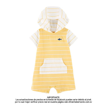 Carter´s - Romper amarillo niño 6M
