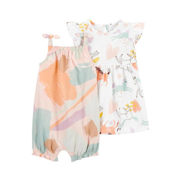 Carter's - Conjunto de 2 Piezas de Mameluco