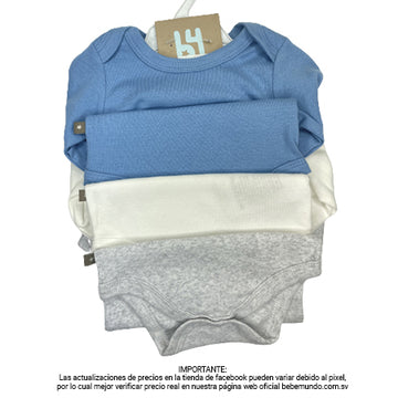 B4BABY - Enterizos lisos para niño NB