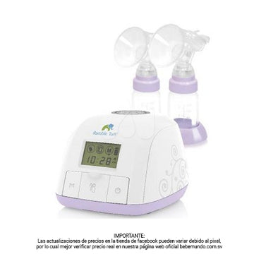 Extractor de leche eléctrico morado