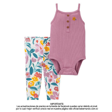 Carter´s - Enterizo y pantalón +18M
