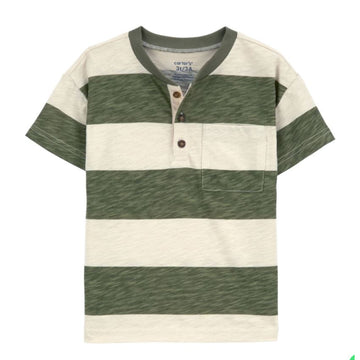 Carter´s - Camisa Henley de Rayas | +2T