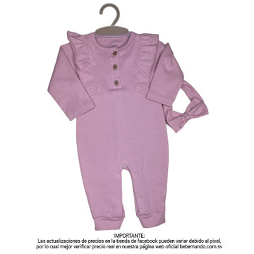B4BABY - Set de pijama con cintillo +3M