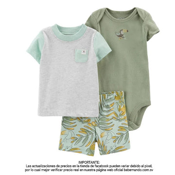 Carters - Conjunto de 3 piezas +9M