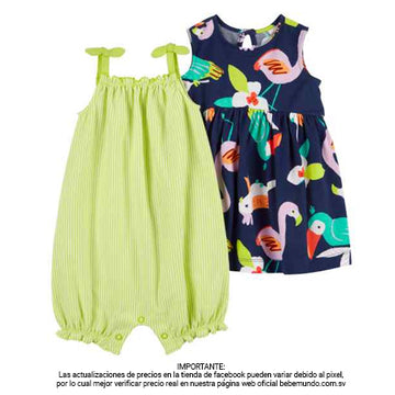 Carter´s - Vestidos multicolor para niña +18M